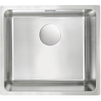 Мийка кухонна Deante Egeria, нерж.сталь, прямокут., без крила, 490x440x230мм, чаша - 1, врізна/під стільницю, матова сталь
