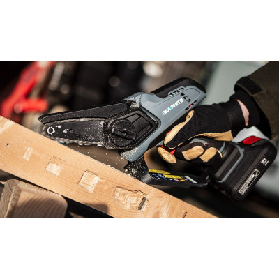 Neo Tools Пила ланцюгова акумуляторна Graphite Energy+ 18В Li-lon 10см 4.6м/сек 1.25кг без АКБ та ЗП