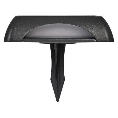 LEDVANCE Світильник LED 1.2Вт 3000K 60Лм фасадний автономний ENDURA STYLE ROUND SOLAR UTILI чорний