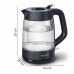 Електрочайник Tefal Morning Glass Kettle, 1.7л, скло, з підсвіткою, чорний Електрочайник Tefal Morning Glass Kettle, 1.7л, скло, з підсвіткою, чорний