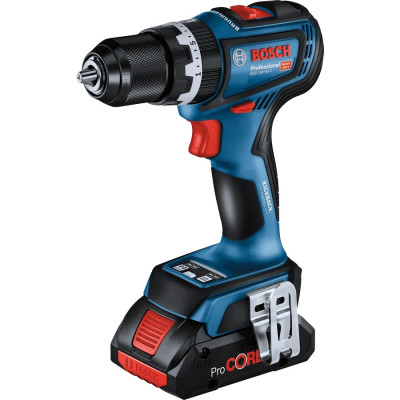 Bosch Шурупокрут-дриль акумуляторний GSB 18V-90 C 18В 2х4А·год 36·64Нм 0-630·0-2100об·хв 1.2кг