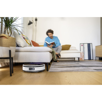 Робот-пилосос karcher RVF 7, h=10.5см, вологе прибирання, конт пил -250л, вода -0.30л, Bluetooth, білий