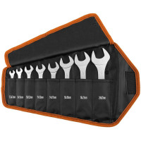 Ключі гайкові Neo Tools, двосторонні, супертонкі, CS, 5.5-27мм, чохол-скручування, набір 8шт Ключі гайкові Neo Tools, двосторонні, супертонкі, CS, 5.5-27мм, чохол-скручування, набір 8шт