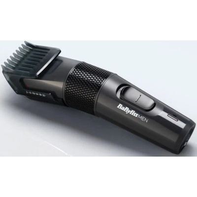 Машинка для стриження Babyliss, мережа+акум., вібраційний мотор, насадок-1, кейс, сталь, сірий Машинка для стриження Babyliss, мережа+акум., вібраційний мотор, насадок-1, кейс, сталь, сірий