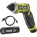 Викрутка акумуляторна Ryobi USB Lithium RSD4-120T 4В 1х2А·год 5Нм 200об/хв 10 біт 0.31кг кейс