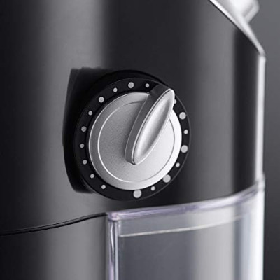 Кавомолка Russell Hobbs жорнова Classic, 140Вт, об'єм зерен-100г, регул.ступеню помолу, пластик, чорний