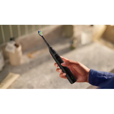 Щітка зубна електр. Philips, Sonicare 5300 Series, 62т. колив/хв, насадок-1, футляр, чорний