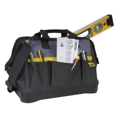 Сумка для інструменту Stanley Basic Open Mouth, жорстка конструкція, поліестер, 23х44.7x27.5см