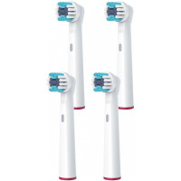 Насадки до зубних щіток Beurer TB 15/30/50 Clean, інтенсивне чищення, 4 шт в комплекті, білі