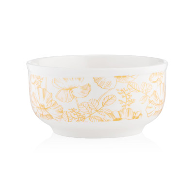 ARDESTO Салатник з кришкою Sunny day, 14 см, порцеляна ARDESTO Салатник з кришкою Sunny day, 14 см, порцеляна