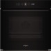 Духова шафа Whirlpool електрична, 73л, A+, дисплей, конвекція, телескопічні напрямні, чорний