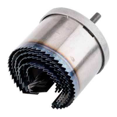 Коронки по дереву GRAPHITE загартовані зубці 26-63х50мм 7шт Коронки по дереву GRAPHITE загартовані зубці 26-63х50мм 7шт