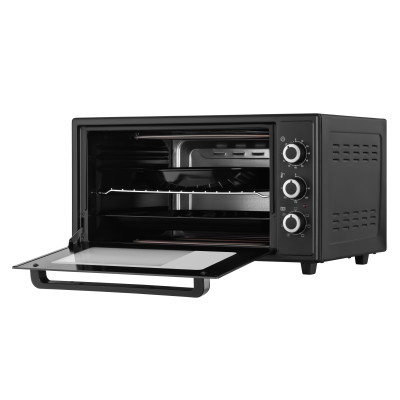 Піч електрична ARDESTO, 48л, 1600Вт, механіч., конвекція, рожен, чорний