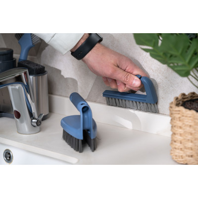 Щітка для миття 2 в 1 ARDESTO Profe 13.9х7х9см, пластик, блакитний Щітка для миття 2 в 1 ARDESTO Profe 13.9х7х9см, пластик, блакитний