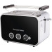 Тостер Russell Hobbs Distinctions 2-Slice 1670Вт, підігрів, розморожування, пластик, чорний