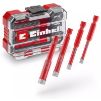 Сверло по кафелю и стеклу трубчатое Einhell 5/6/8/10мм XS-Case набор 4шт 0.12кг
