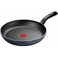 Tefal Сковорода So' Light, 28см, алюміній, бакеліт, чорний Tefal Сковорода So' Light, 28см, алюміній, бакеліт, чорний