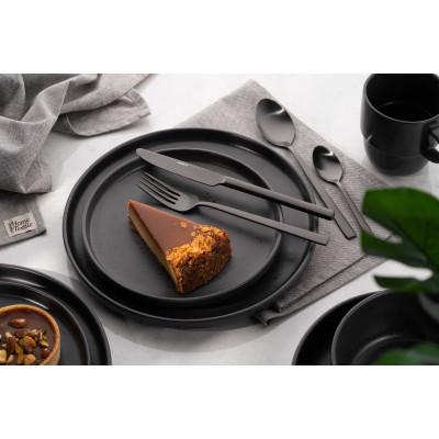 ARDESTO Набір столових приборів Black Mars Favola 4 пр., чорний, нержавіюча сталь ARDESTO Набір столових приборів Black Mars Favola 4 пр., чорний, нержавіюча сталь