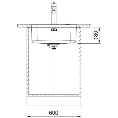Мийка кухонна Franke Smart, нерж.сталь, прямокутник, без крила, 500х400мм, чаша - 1, монтаж під стільницю, SRX 110-50, нерж поліров. Мийка кухонна Franke Smart, нерж.сталь, прямокутник, без крила, 500х400мм, чаша - 1, монтаж під стільницю, SRX 110-50, нерж поліров.