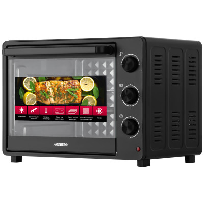 Піч електрична ARDESTO, 32л, 1525Вт, механіч., чорний