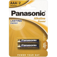 Батарейка Panasonic ALKALINE POWER лужна AAA блістер, 2 шт.