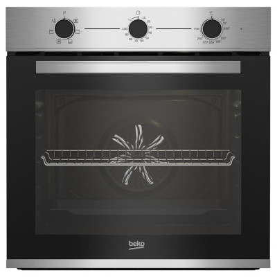 Духовой шкаф Beko электрический, 66л, A, конвекция, нерж (BBIE12100XC)