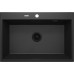 Мийка кухонна Deante Eridan, граніт, прямокутна, без крила, 700х520х210мм, чаша - 1, врізна, металічний графіт Мийка кухонна Deante Eridan, граніт, прямокутна, без крила, 700х520х210мм, чаша - 1, врізна, металічний графіт