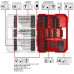 Набір ударних біт і свердл Einhell 95шт XL-Box 1.5кг