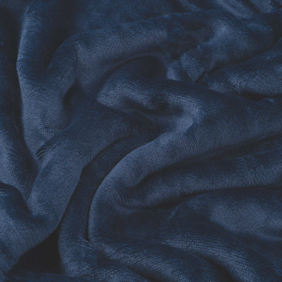 Плед ARDESTO Sherpa 160х200см, 100% поліестер, синій темний