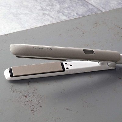 Випрямляч Remington Hydraluxe, 55Вт, темп.режимів-9, 150-230С, дисплей, кераміка, білий