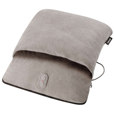 Грілка-масажер Beurer для тіла, від мережі, вібромасаж і тепло, сірий Грілка-масажер Beurer для тіла, від мережі, вібромасаж і тепло, сірий