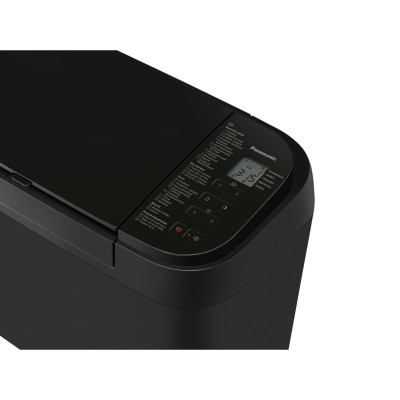 Хлібопічка Panasonic 550Вт, програм-28, макс.вага -1.25кг, форма-прямокутник, пластик, чорний