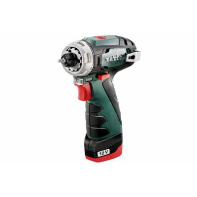 Шурупокрут-дриль акумуляторний Metabo BS Basic 12В 2x2А·год 17·34Нм 0-360·0-1400об/хв 0.95кг Шурупокрут-дриль акумуляторний Metabo BS Basic 12В 2x2А·год 17·34Нм 0-360·0-1400об/хв 0.95кг