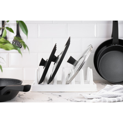 ARDESTO Підставка для кришок , 35*15.2*11.7, білий