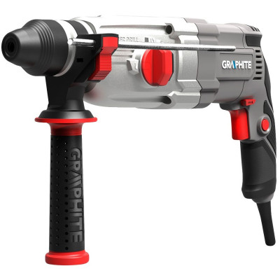 Перфоратор GRAPHITE SDS-plus 900Вт 3.4Дж кейс 6.1кг Перфоратор GRAPHITE SDS-plus 900Вт 3.4Дж кейс 6.1кг