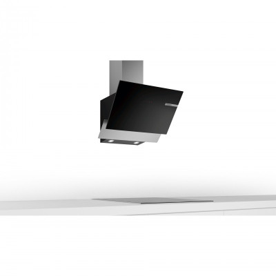 Витяжка Bosch похила, 60см, 616 м.куб/год, чорний