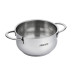 Каструля зі скляною кришкою Ardesto Black Mars, 3л, нержавіюча сталь [AR0730S]