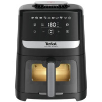 Мультипіч Tefal Easy Fry Silence Vision, 1670Вт, чаша-5л, сенсорне керув., 10 програм, з віконцем, пластик, чорний