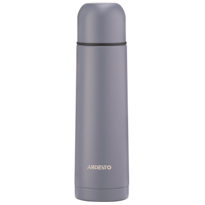Термос ARDESTO Bright City, 500мл, нержавіюча сталь, сірий Термос ARDESTO Bright City, 500мл, нержавіюча сталь, сірий