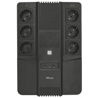 Джерело безперебійного живлення Trust Maxxon 800VA UPS with 6 standard wall power outlets BLACK