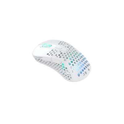 Миша Xtrfy M4, WL/USB-A, RGB, білий