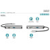 Digitus Док-станція Travel USB-C, 5 Port