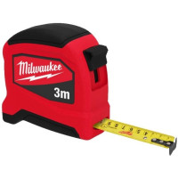 Рулетка Milwaukee Pro Compact, 3мх19мм з фіксатором змотування, АБС-пластик