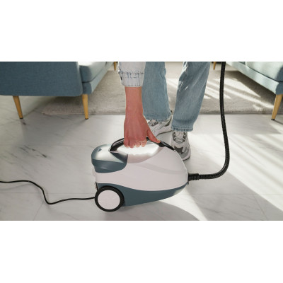 Пароочиститель ARDESTO, 2000Вт, 1500мл, 4Бар, белый+ синий