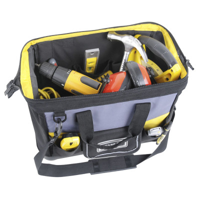 Сумка для інструменту Stanley Basic Open Mouth, жорстка конструкція, поліестер, 23х44.7x27.5см
