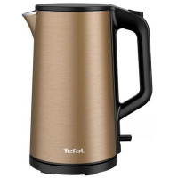 Tefal Електрочайник Double Layer SS 1.5л, з подвійними стінками, мідний Tefal Електрочайник Double Layer SS 1.5л, з подвійними стінками, мідний