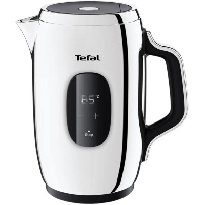 Електрочайник Tefal Majestuo 1.5л, з подвійними стінками, 9 темп.реж, підтримка температури, сенc. управління, нержавіюча сталь