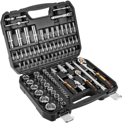 Набір інструментів Neo Tools, набір торцевих головок, 1/2