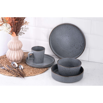 ARDESTO Чашка Fasano, 310мл, кераміка, сірий