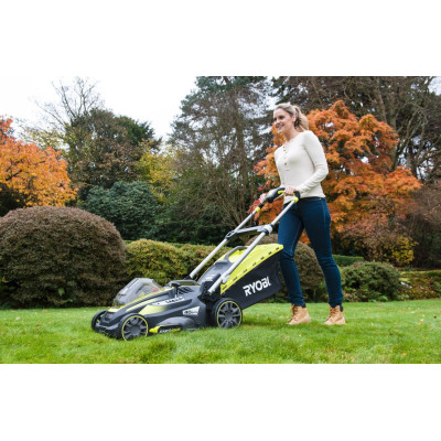 Газонокосарка акумуляторна Ryobi RLM36X41H-40 MAX POWER 36В акб 1х4Aч 40см 50л 20-70мм EasyEdge мульчування до 600 м.кв 18.5кг (5133002806)
